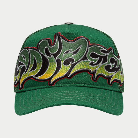 GODSPEED GS Neo Trucker Hat (Green/Yellow/Red) - Gravity NYC