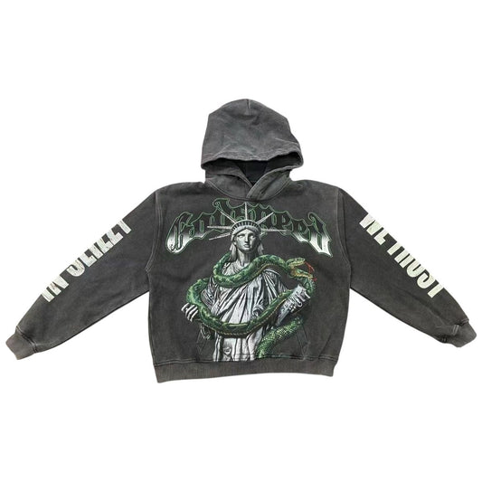 GODSPEED Top 5 Slizzy VVS Hoodie (Black Wash) - Gravity NYC