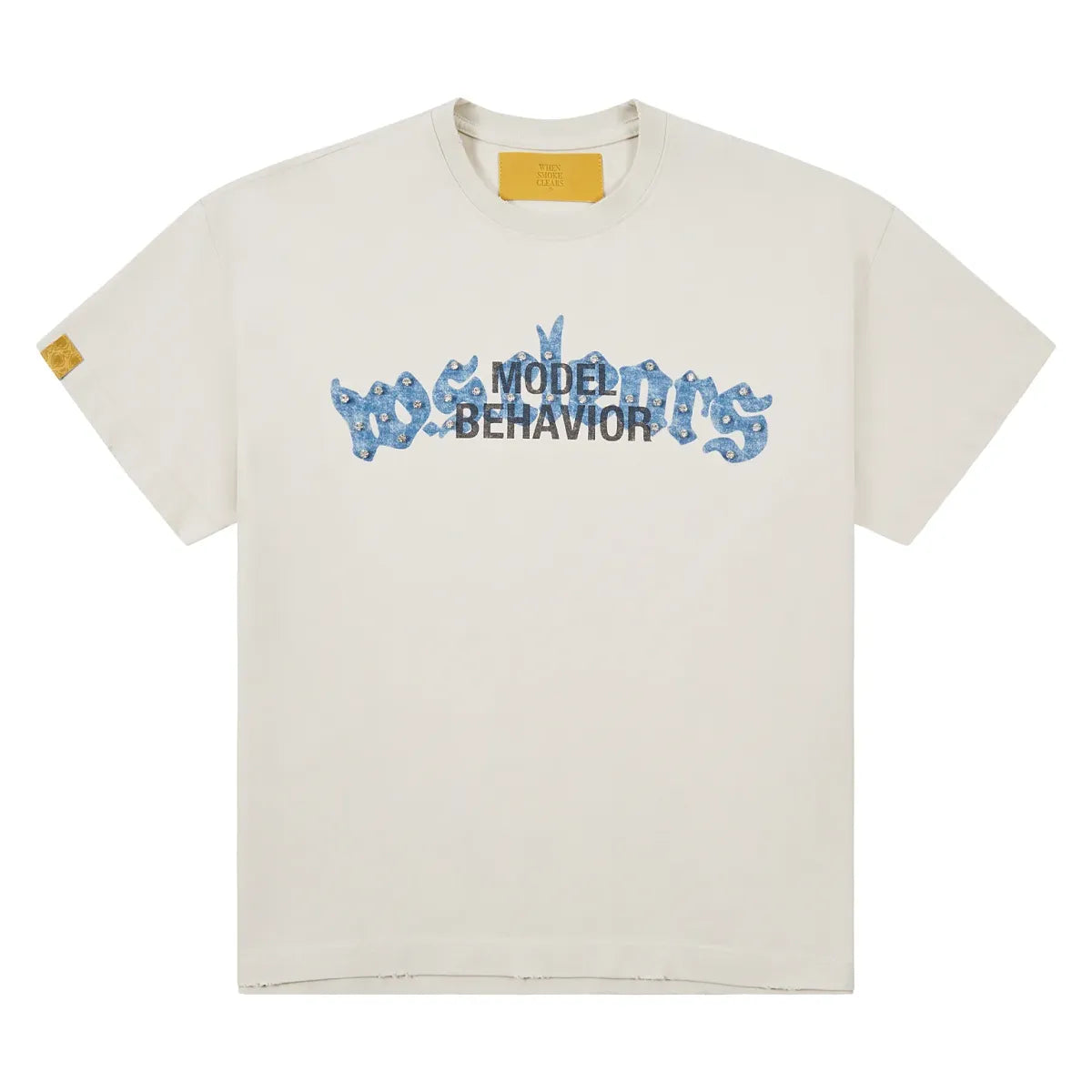WHEN SMOKE CLEARS Model Behavior Diamond Tee - Gravity NYC
