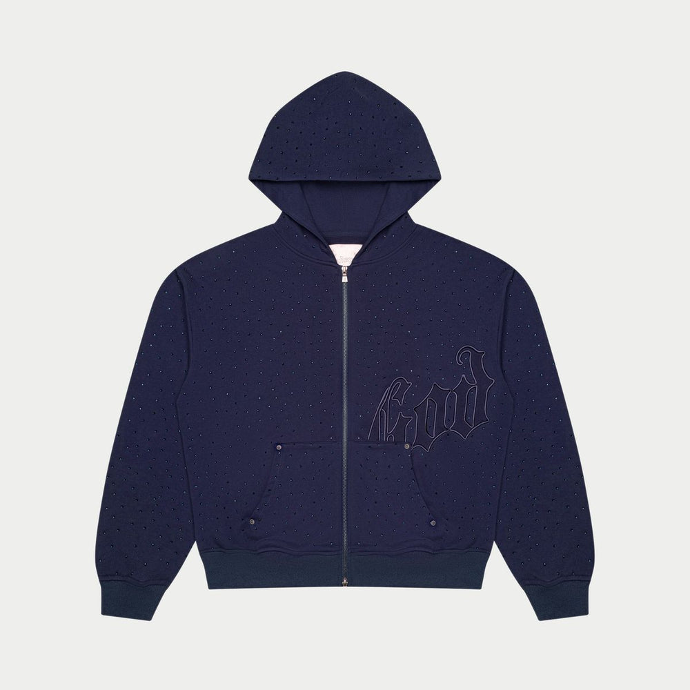 GODSPEED OG Logo V2 Sweatsuit Set (Double Navy) BOOM - Gravity NYC