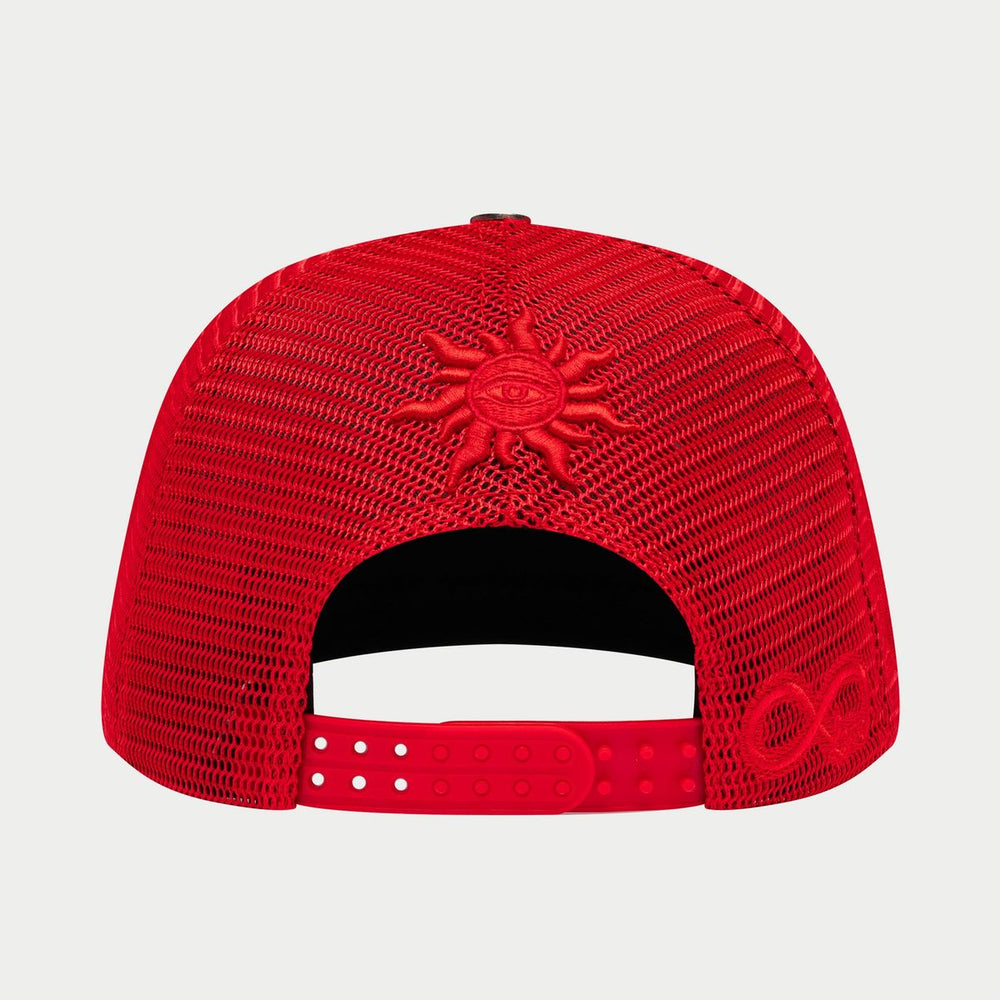 GODSPEED GS Forever Trucker Hat (Red) - Gravity NYC