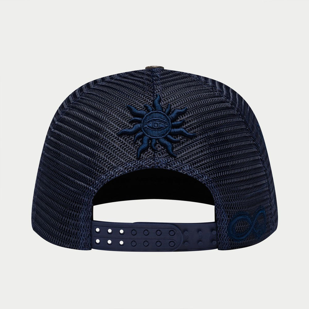 GODSPEED GS Forever Trucker Hat (Midnight Navy) - Gravity NYC