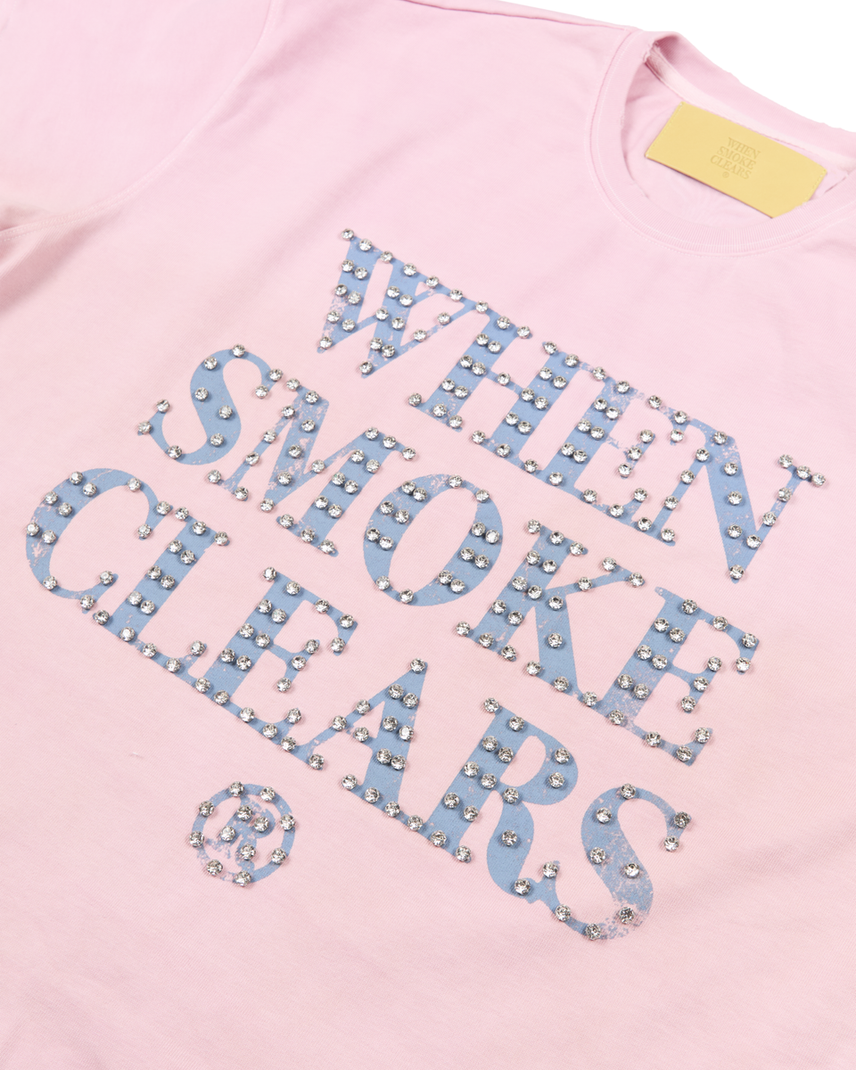 WHEN SMOKE CLEARS Diamond Logo Tee