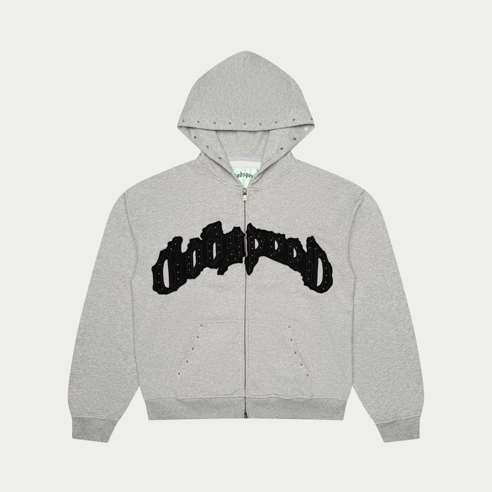 GODSPEED Symmetric Studded Sweatsuit Set (Grey/Black) - Gravity NYC