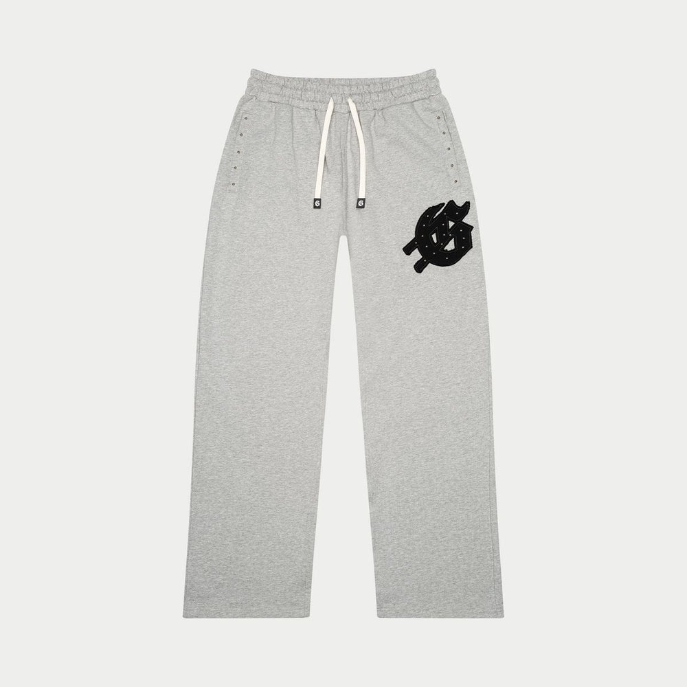 GODSPEED Symmetric Studded Sweatsuit Set (Grey/Black) - Gravity NYC