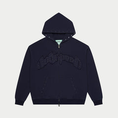 GODSPEED Symmetric Studded Sweatsuit Set (Navy)