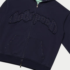 GODSPEED Symmetric Studded Sweatsuit Set (Navy)