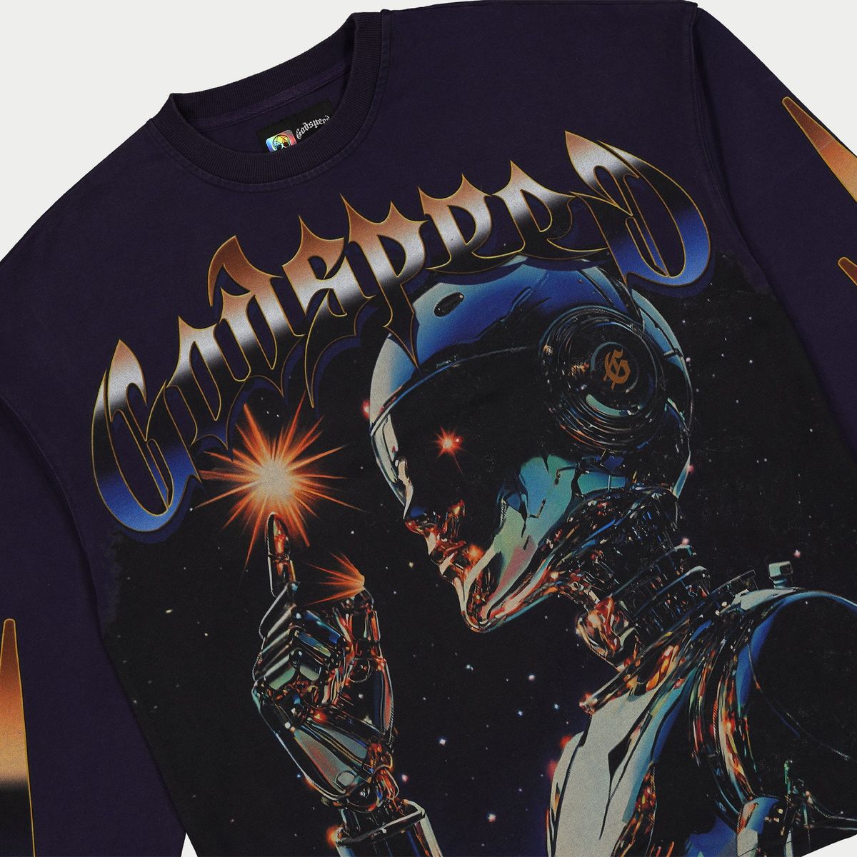 GODSPEED Sputnik LS T-Shirt (Navy) - Gravity NYC