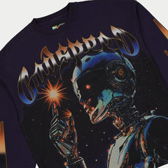 GODSPEED Sputnik LS T-Shirt (Navy) - Gravity NYC