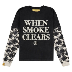 WHEN SMOKE CLEARS Men's Long-Sleeve T-Shirts at Gravity NYC
