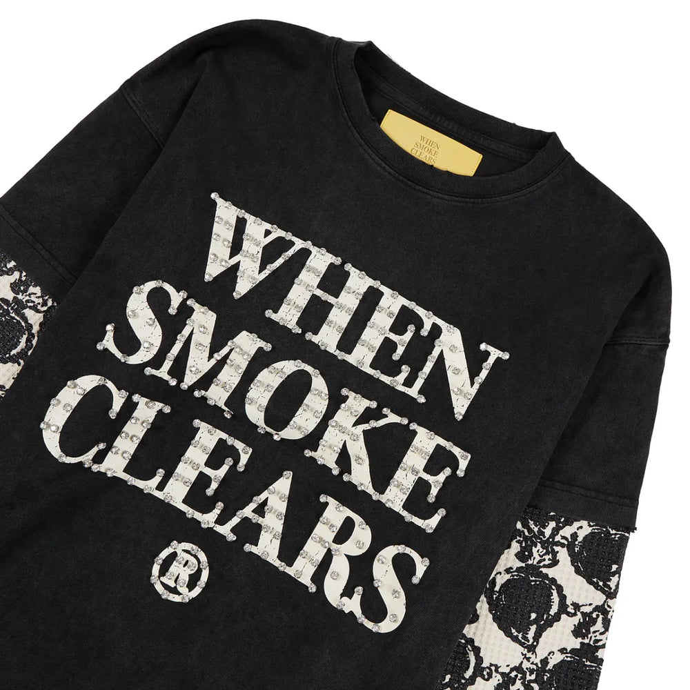WHEN SMOKE CLEARS Men's Long-Sleeve T-Shirts at Gravity NYC