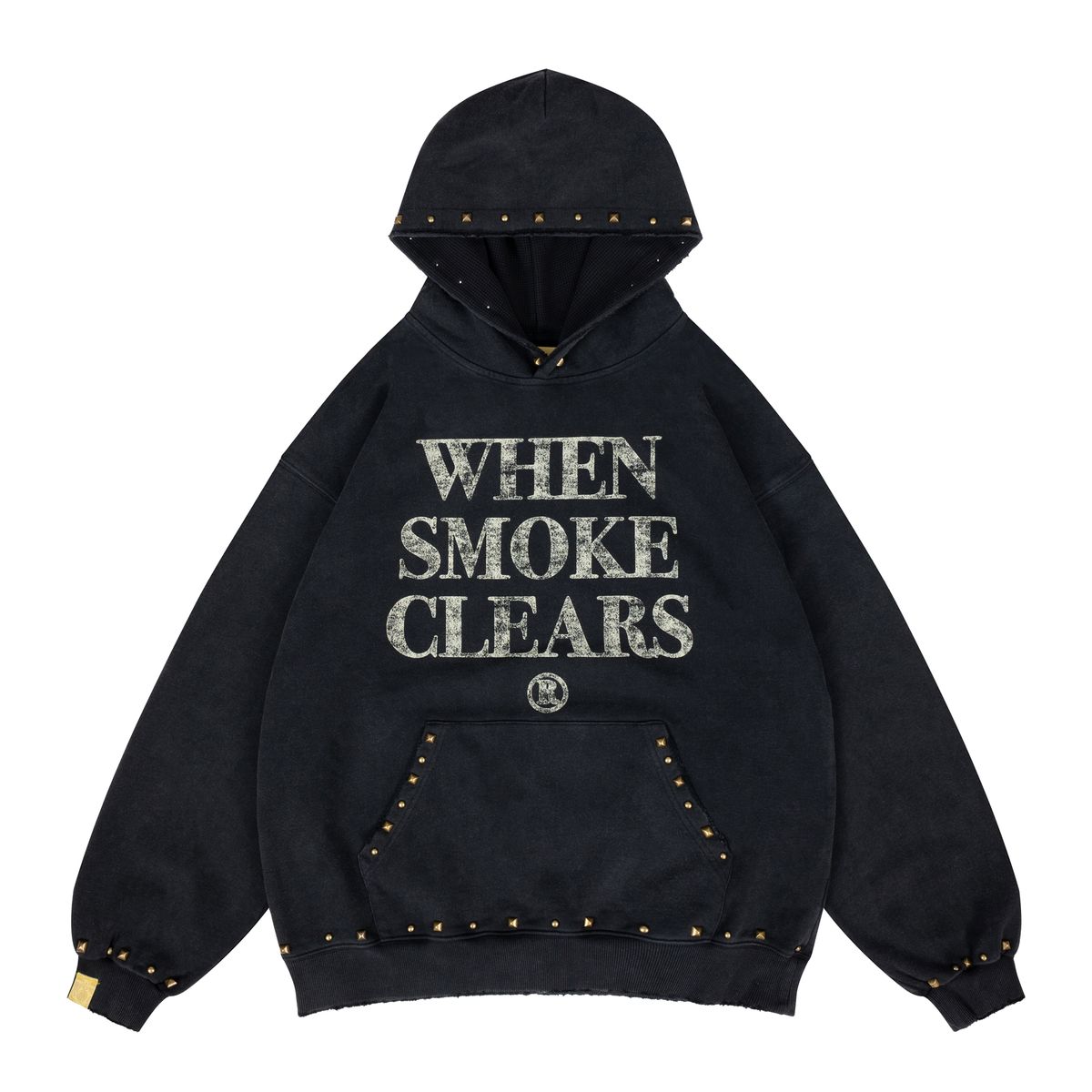 WHEN SMOKE CLEARS Men's Zip-Up Hoodies at Gravity NYC