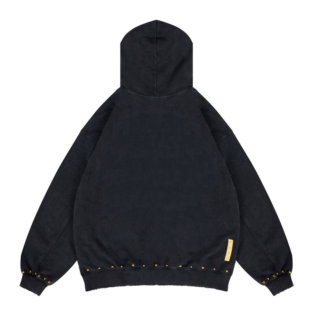 WHEN SMOKE CLEARS Men's Zip-Up Hoodies at Gravity NYC