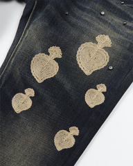 WHEN SMOKE CLEARS Men's Baggy Fit Jeans and Denim at Gravity NYC