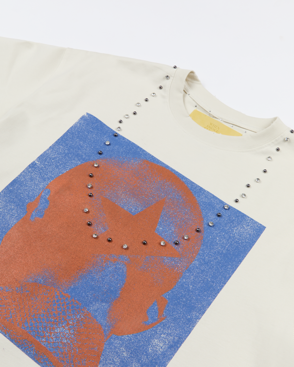 CUANDO EL HUMO SE DISIPE Camiseta tachonada Star Head