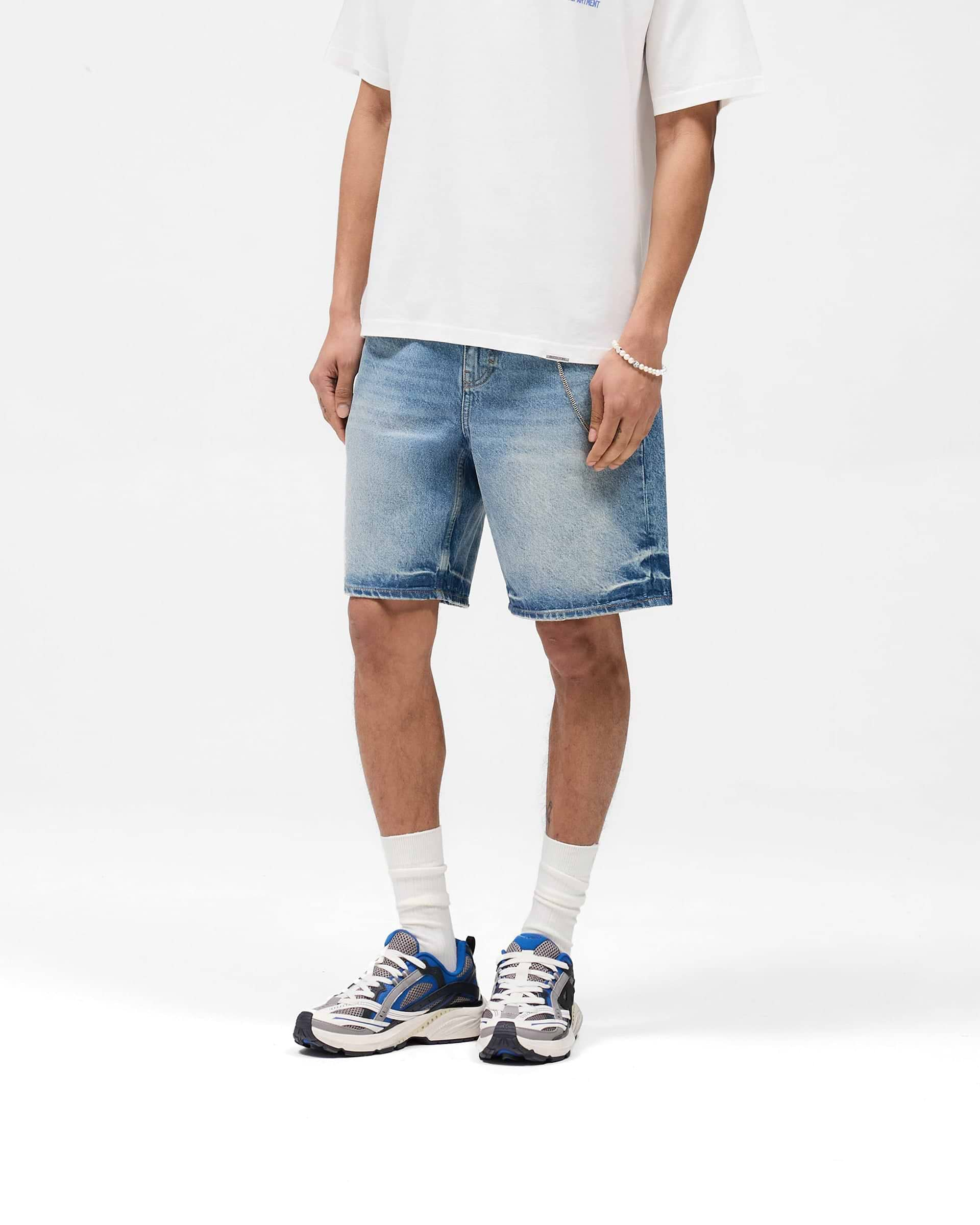 REPRESENT R10T Tailored Denim Shorts Gravity NYC