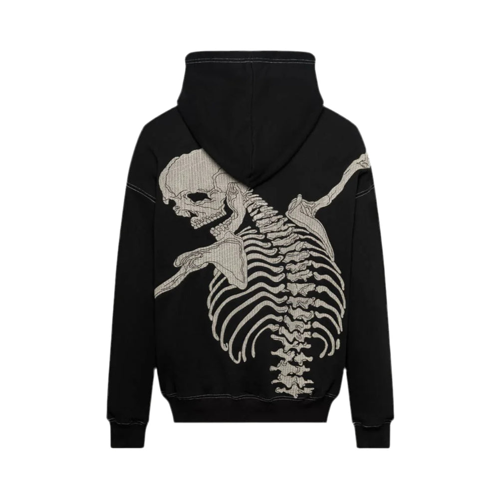 GODSPEED R.O.D White Stitch Hoodie (Black) - Gravity NYC