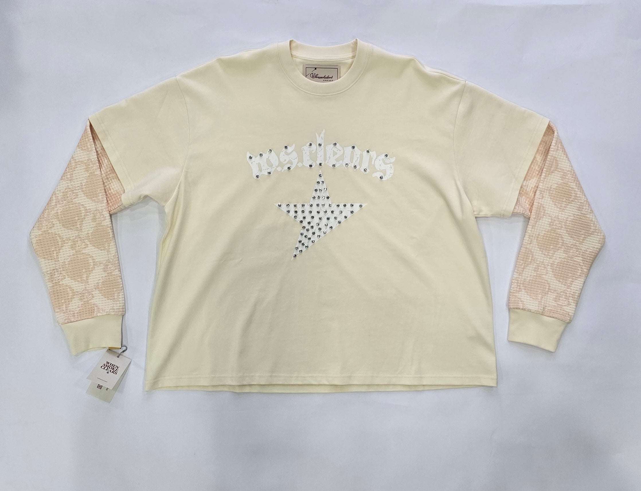 WHEN SMOKE CLEARS Star Thermal LS Tee - Gravity NYC