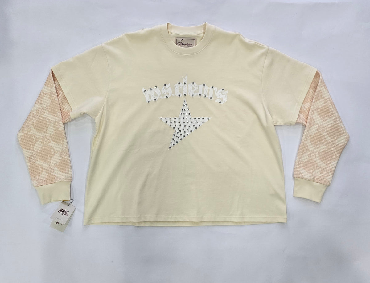 WHEN SMOKE CLEARS Star Thermal LS Tee - Gravity NYC