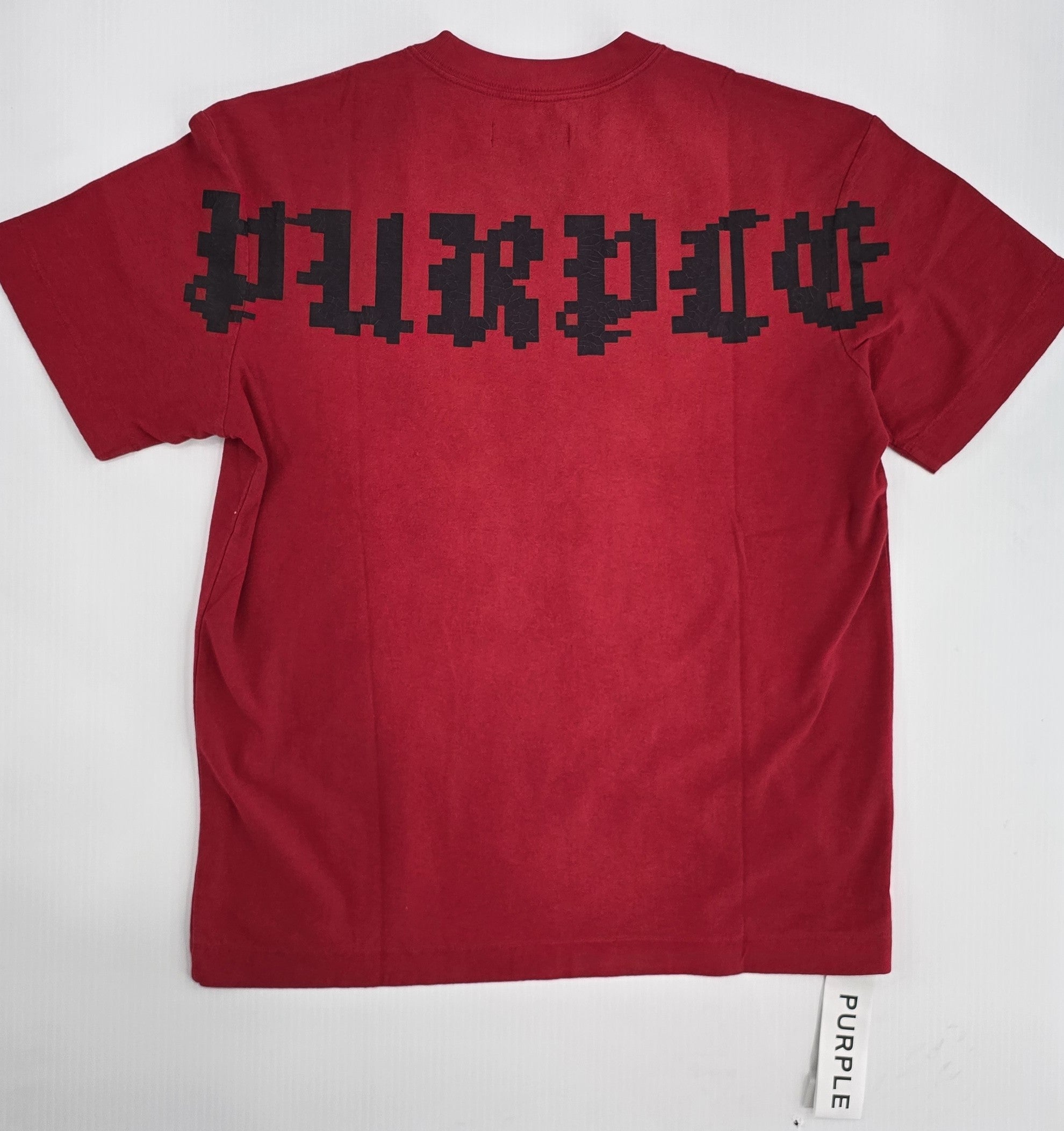PURPLE BRAND P104 Pixelated Gothic Tee - Gravity NYC