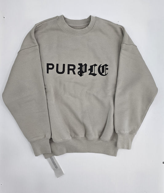PURPLE BRAND P402 Heavyweight Fleece Crewneck - Gravity NYC