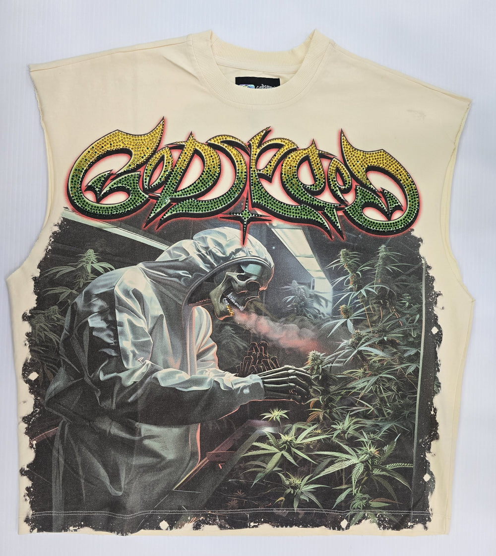 GODSPEED 420 Indoor VVS Sleeveless (Bone) - Gravity NYC