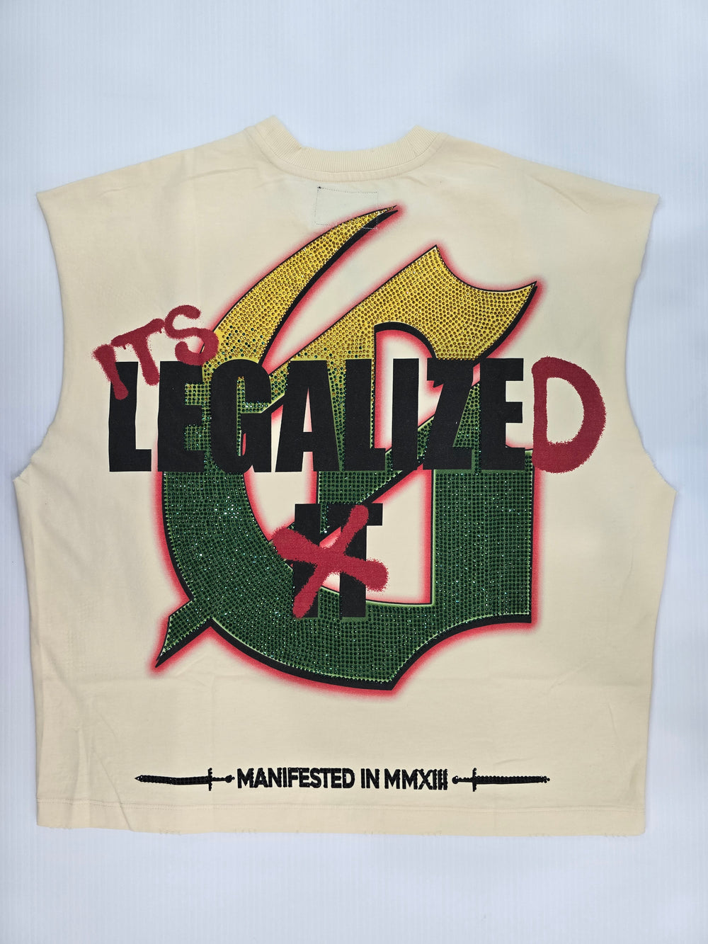 GODSPEED 420 Indoor VVS Sleeveless (Bone) - Gravity NYC