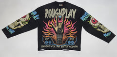 ROUGHPLAY CLOTHING Rock Sign Long Sleeve (Black) - Gravity NYC