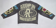 ROUGHPLAY CLOTHING Rock Sign Long Sleeve (Grey) - Gravity NYC
