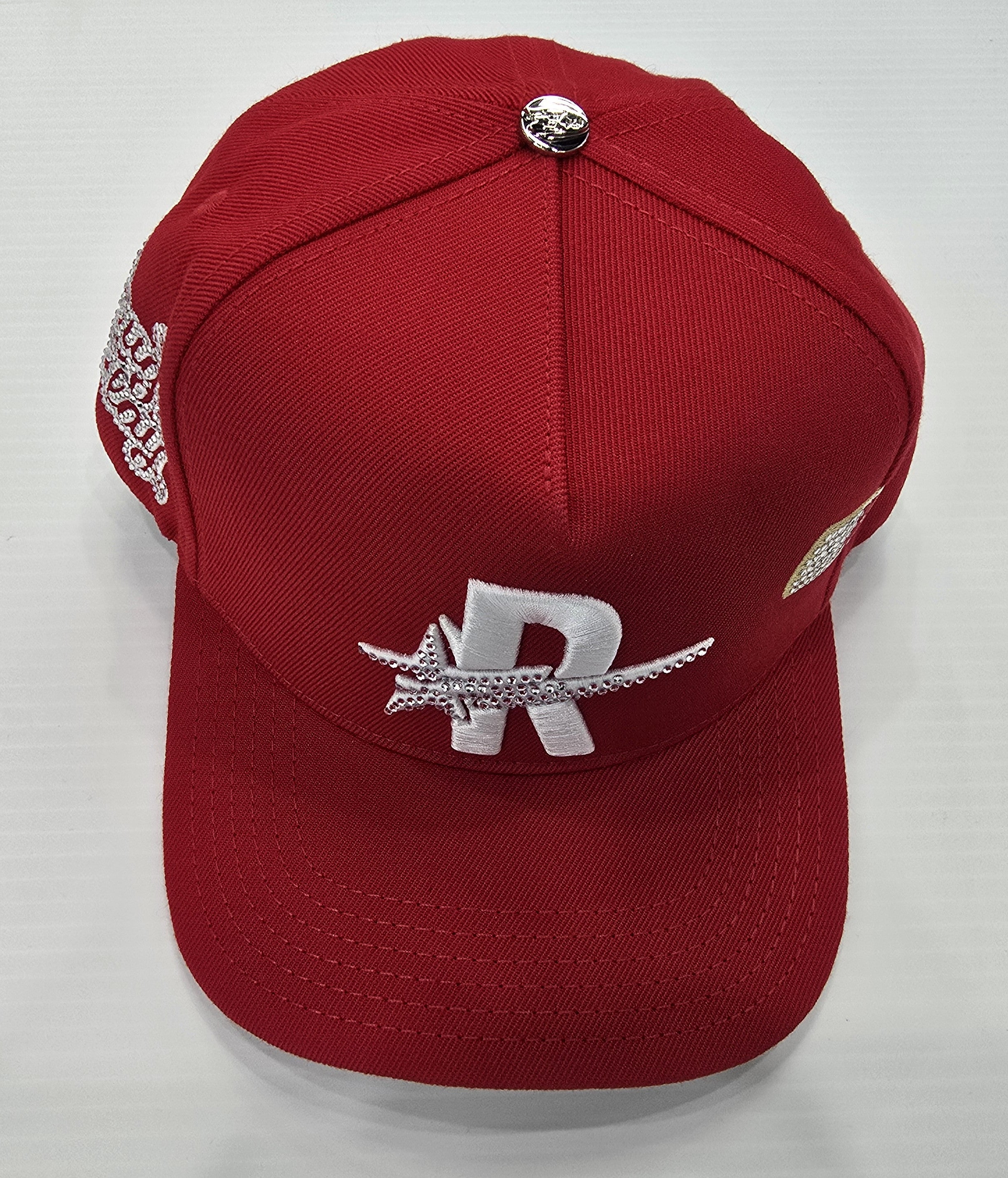 ROUGHPLAY CLOTHING Diamond Snapback (Red/White) - Gravity NYC
