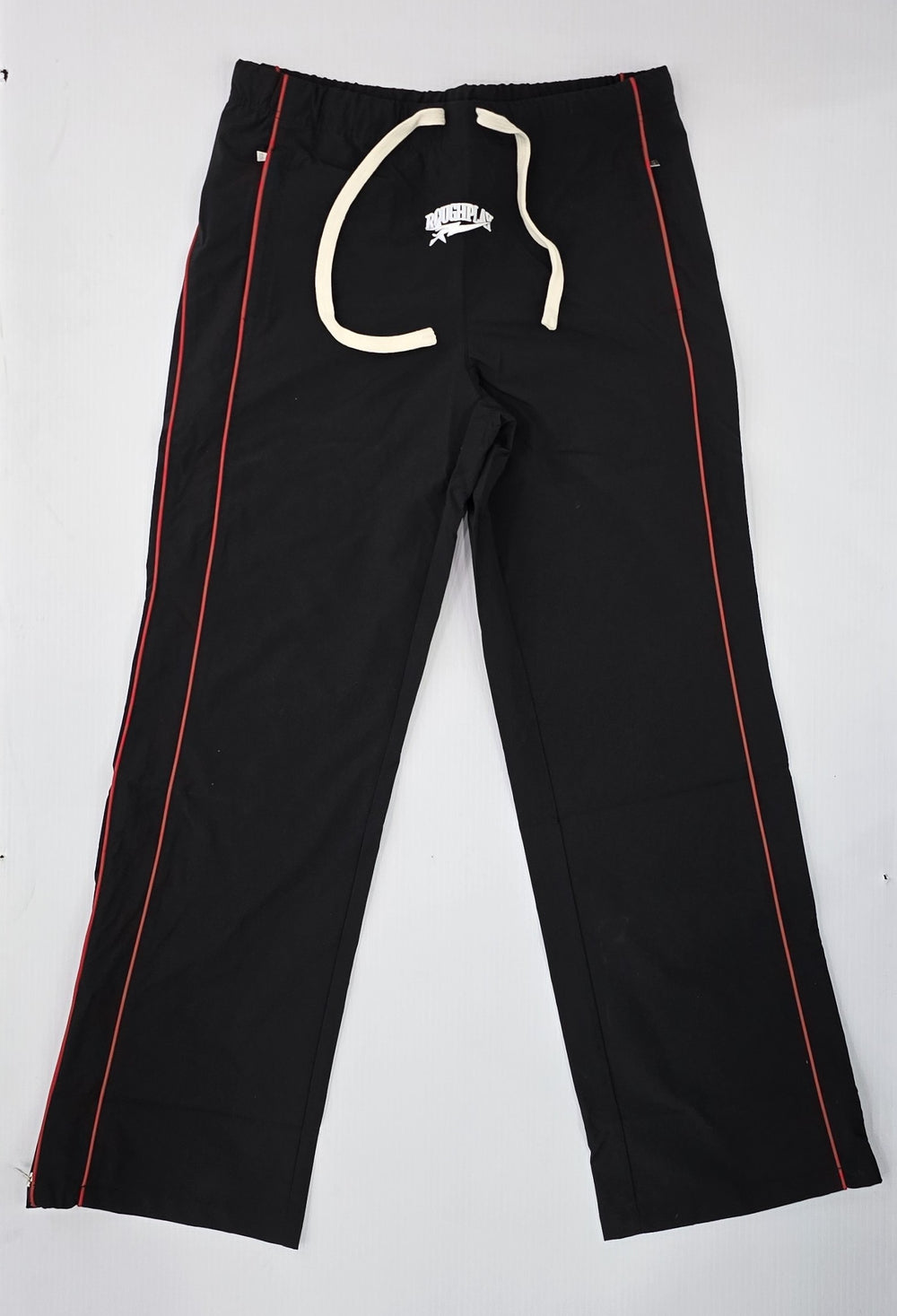 ROUGHPLAY CLOTHING Trackpants (Black/Red) - Gravity NYC