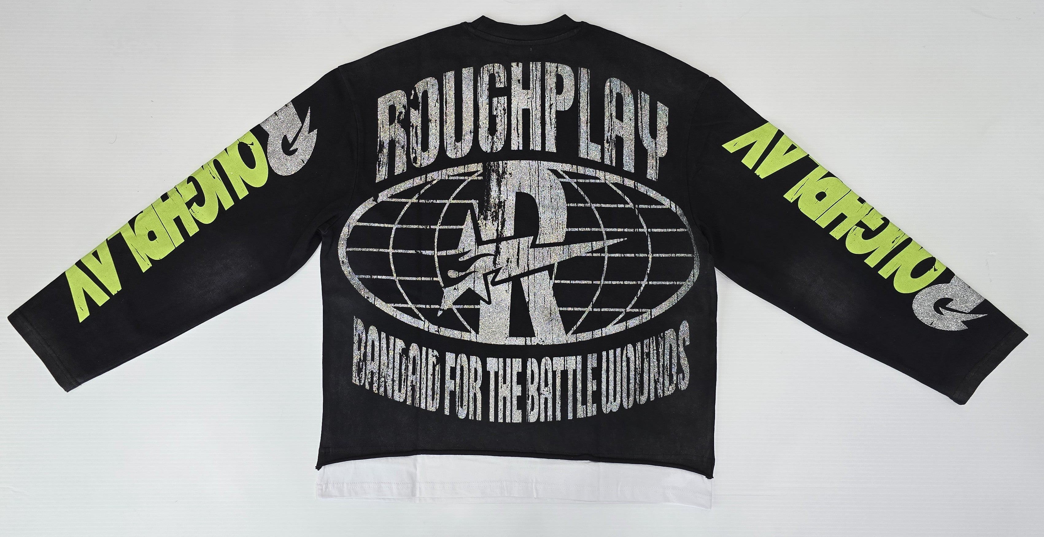 ROUGHPLAY CLOTHING Power Skull Long Sleeve (Black)