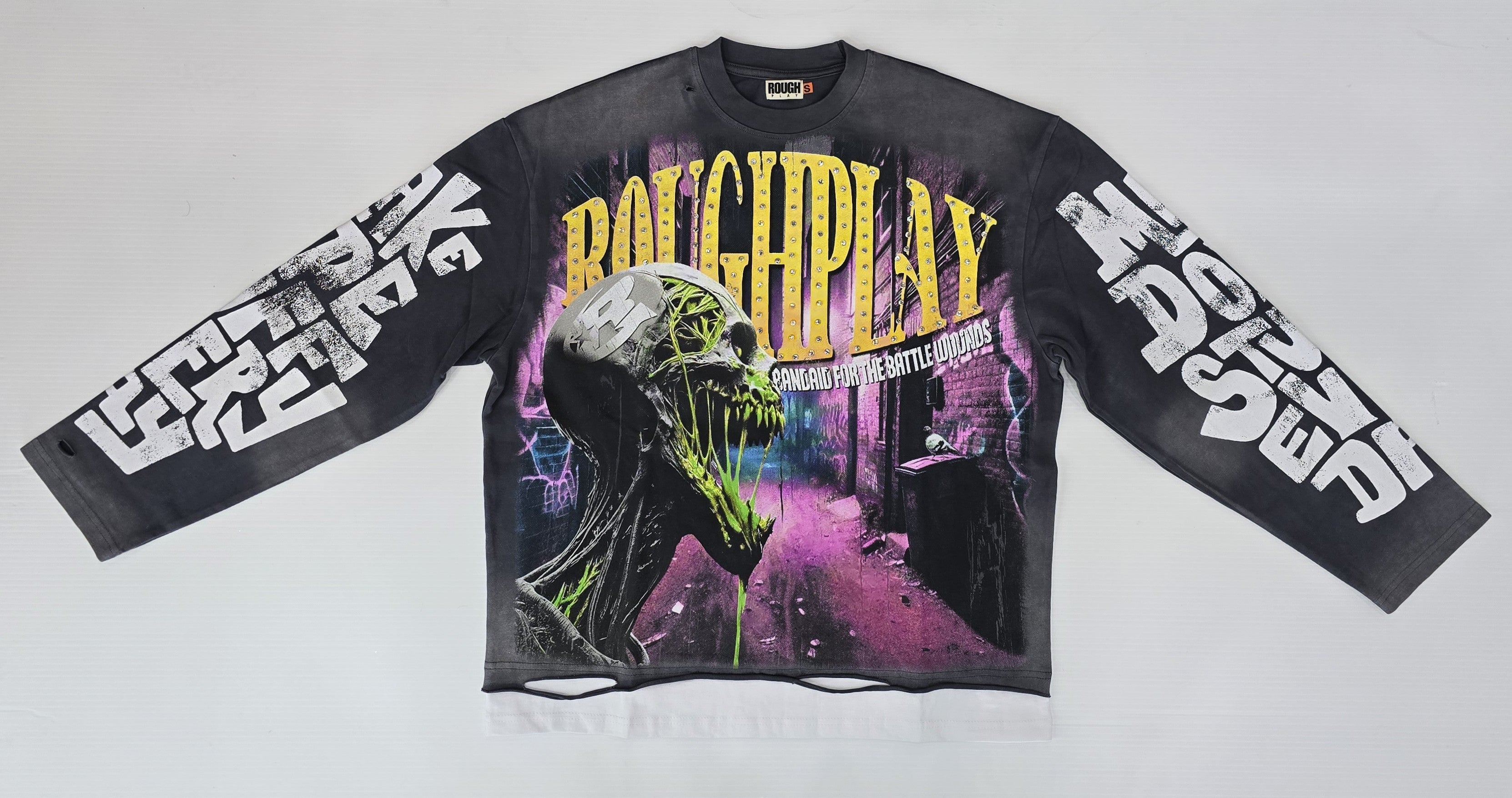 ROUGHPLAY CLOTHING Slime Long Sleeve (Grey)