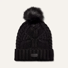 UGG Women's Cable Beanie with Pom - Gravity NYC