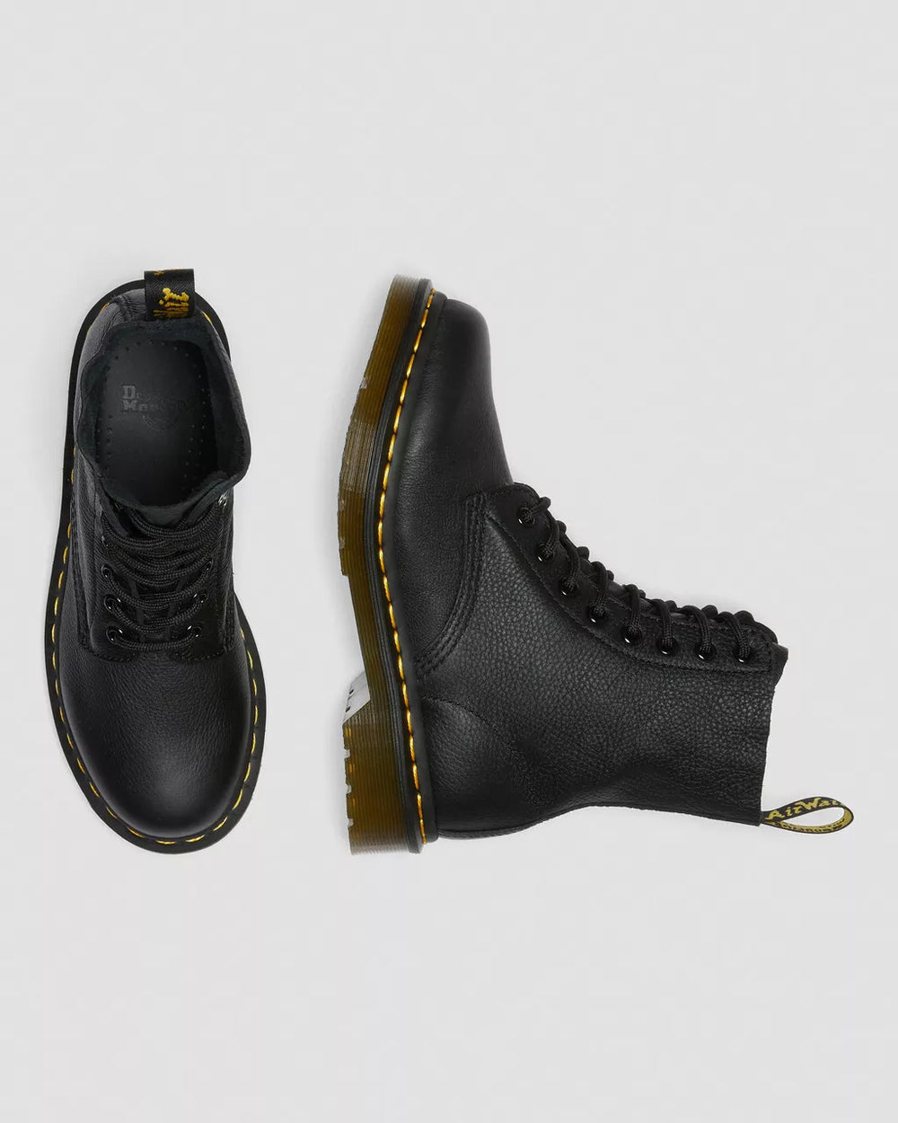 DR. MARTENS 1460 Pascal Virginia Leather Lace Up Boots - Gravity NYC