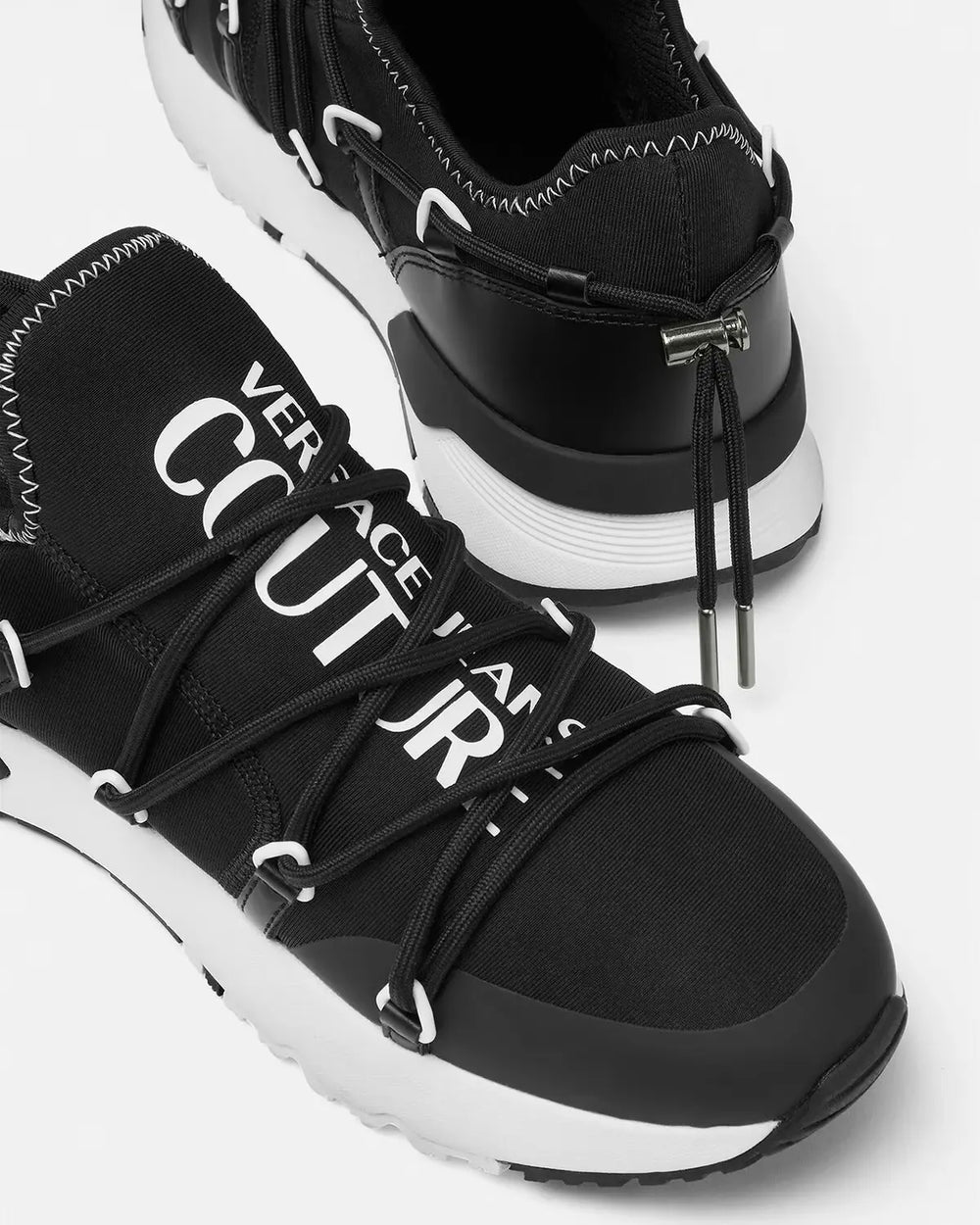 VERSACE JEANS COUTURE Logo Dynamic Sneakers - Gravity NYC