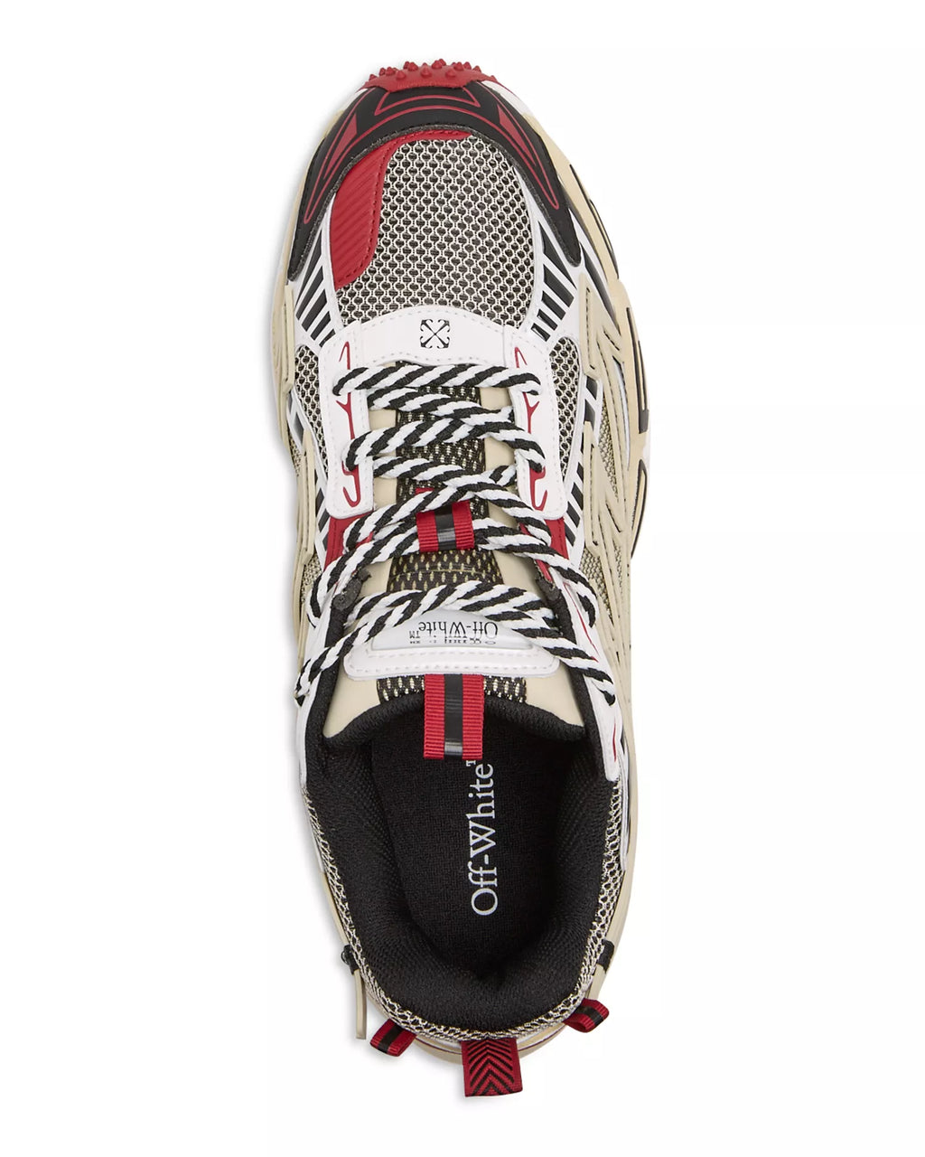 OFF-WHITE Be Right Back Mesh Sneakers
