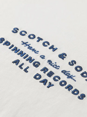 SCOTCH & SODA RECORD ARTWORK TEE