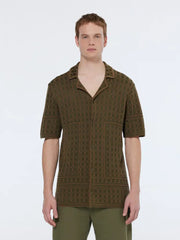 Jersey de punto de jacquard de manga corta de SCOTCH &amp; SODA