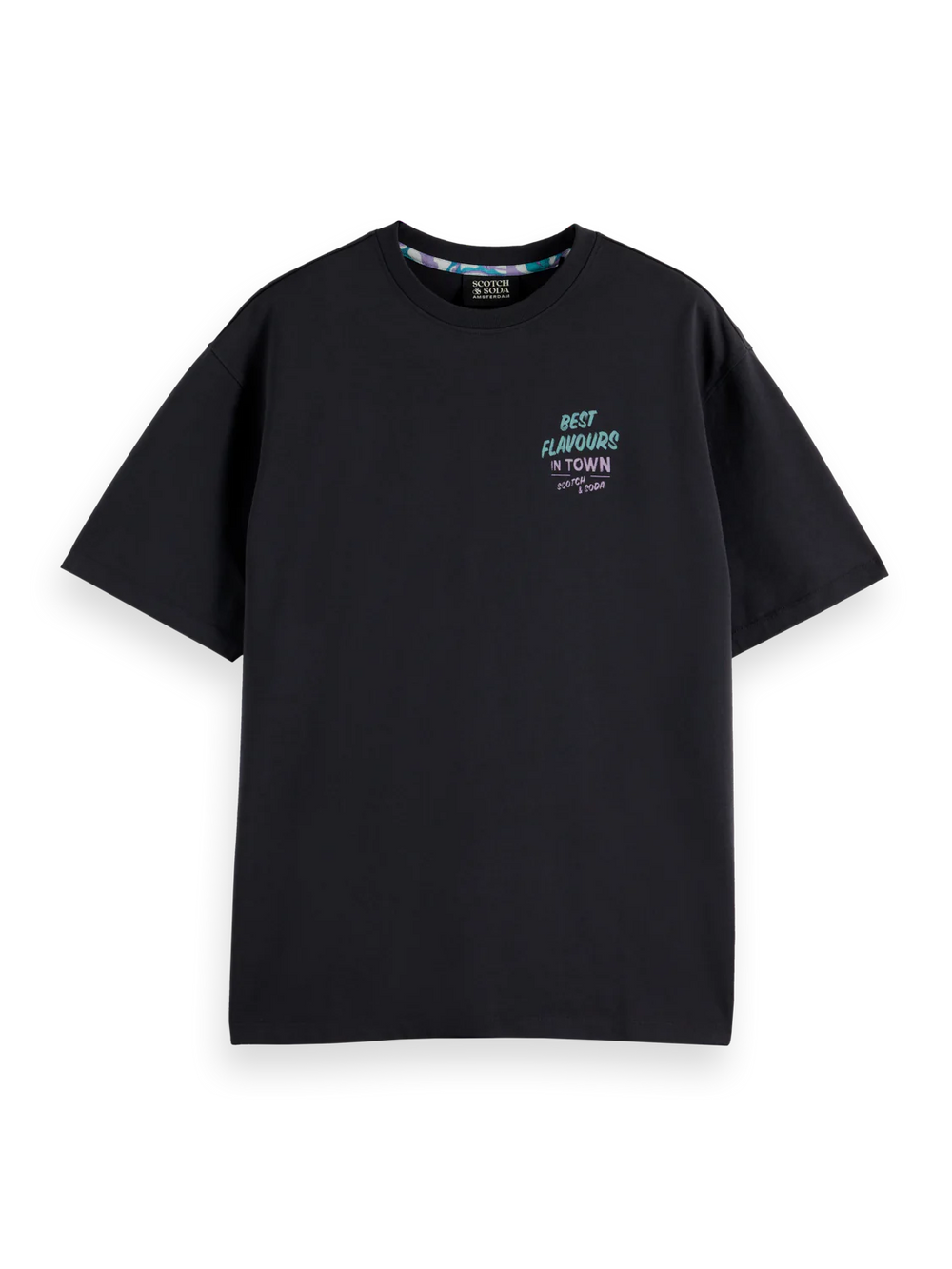 SCOTCH AND SODA Relaxed-Fit Front and Back Artwork T-Shirt - Gravity NYC