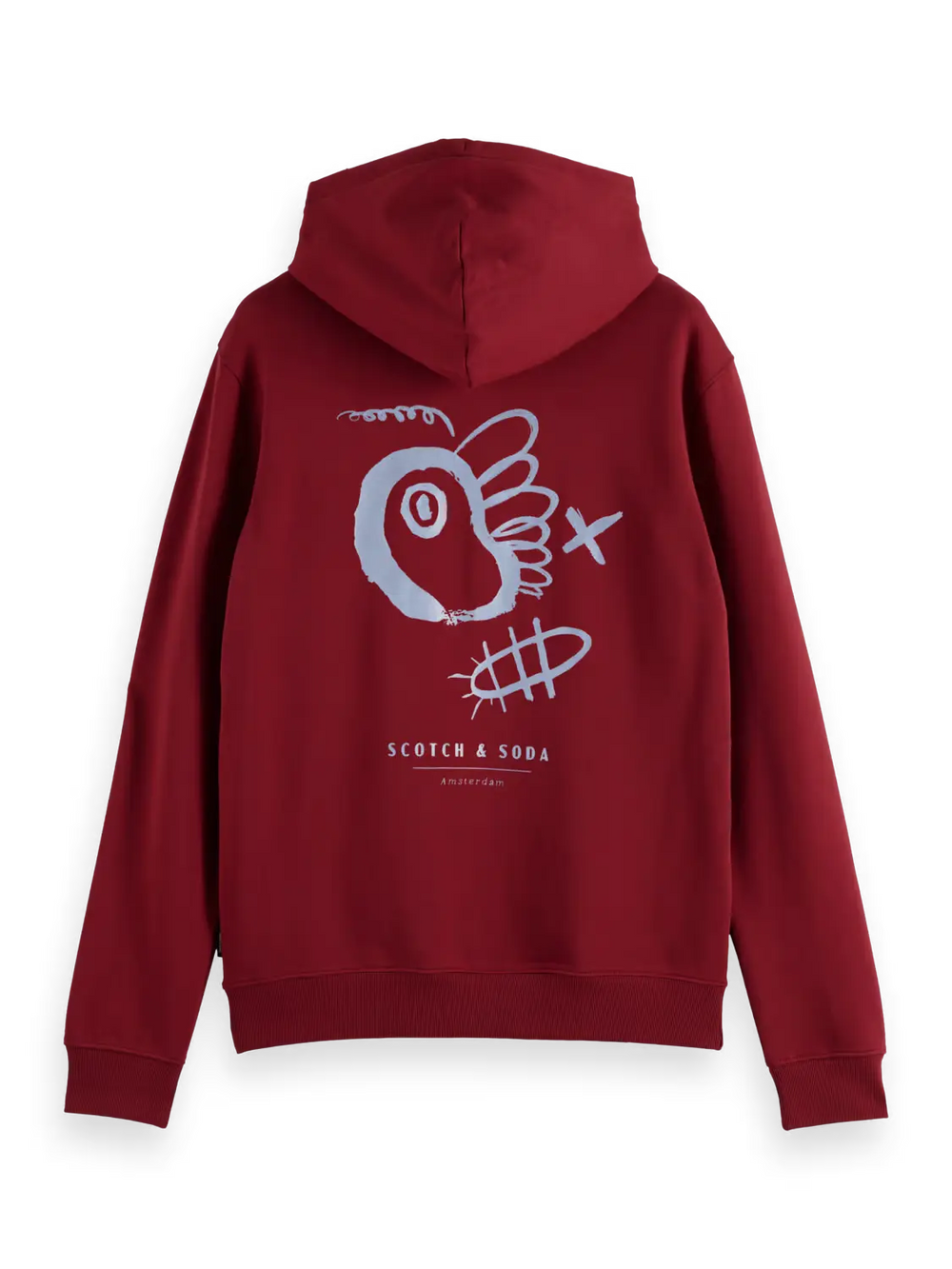 SCOTCH AND SODA Printed Artwork Hoodie - Gravity NYC