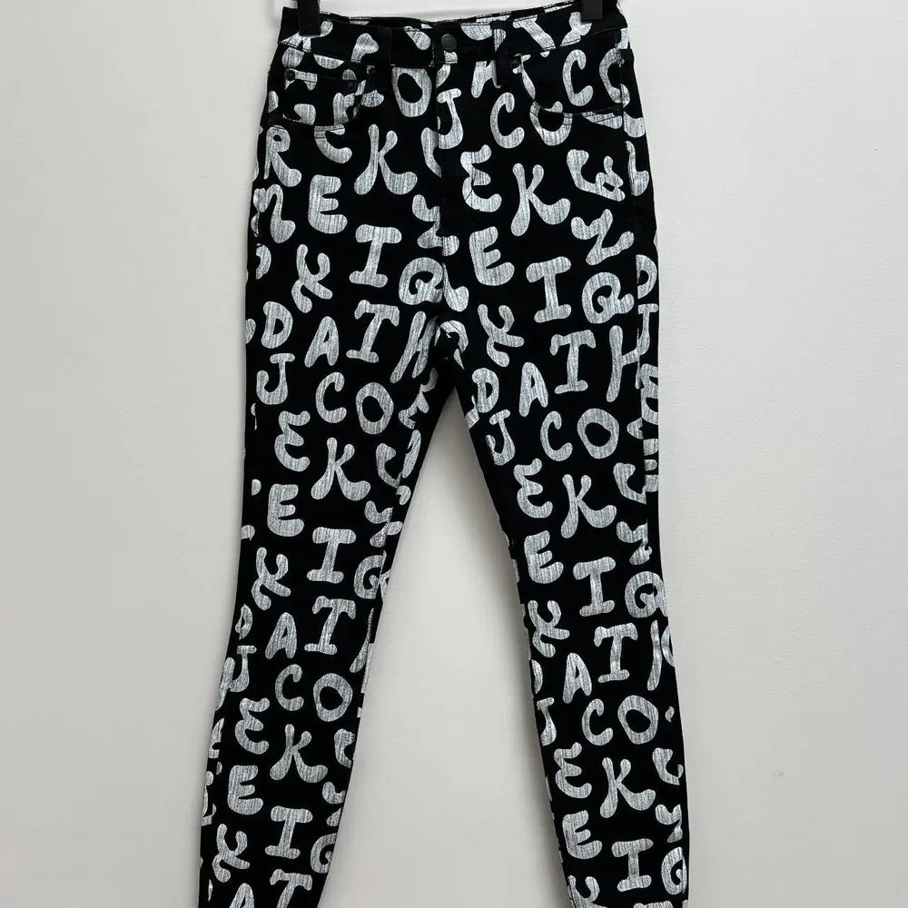 KSUBI Women's Hi N Wasted Alphabet Street Jeans - Gravity NYC