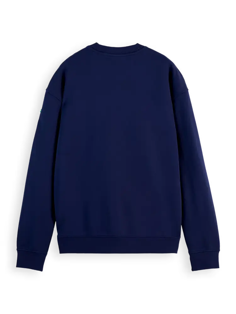 SCOTCH AND SODA Home Run Relaxed-Fit Sweatshirt at Gravity NYC