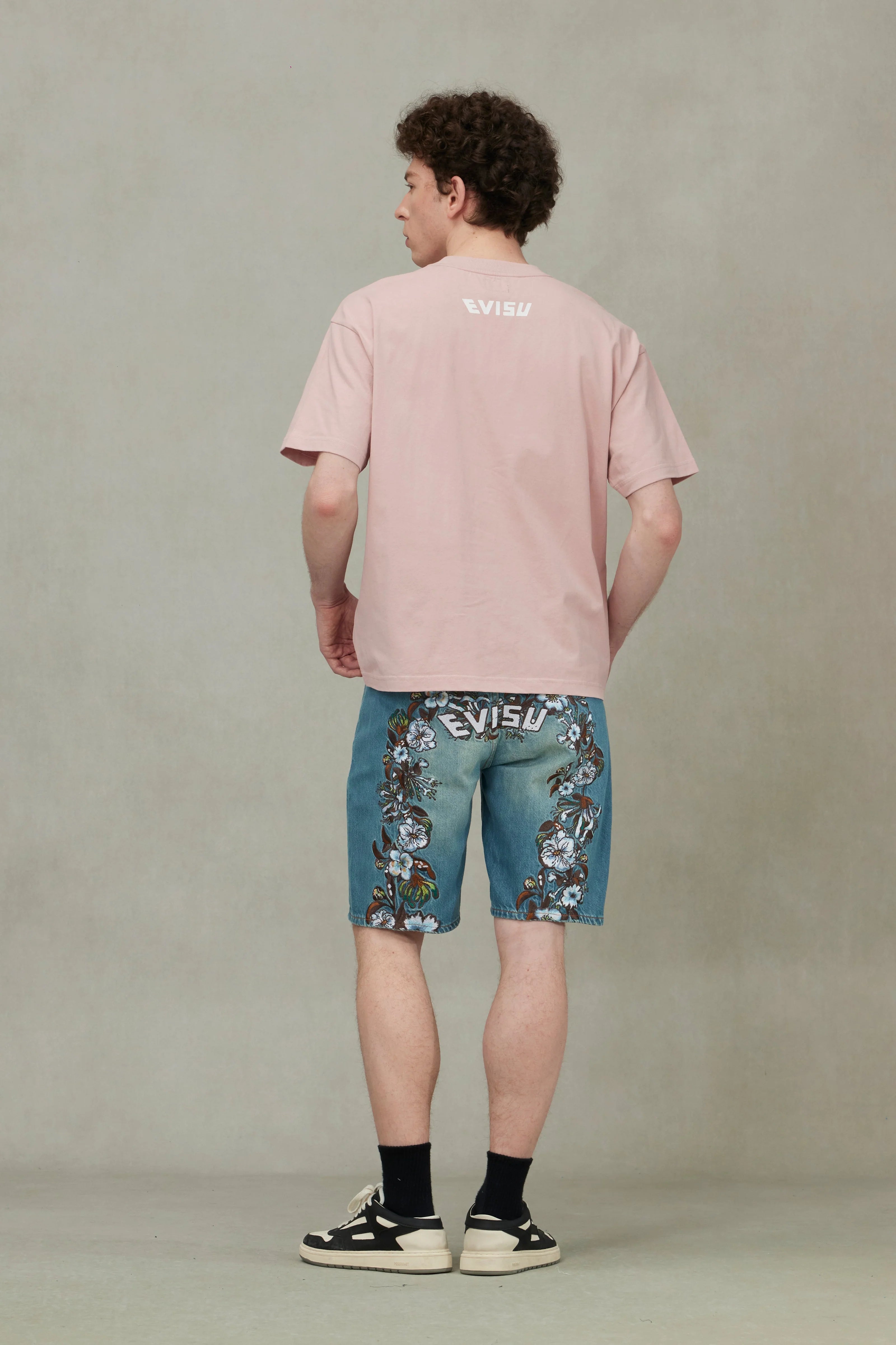 EVISU Men's Jean Shorts and Denim Shorts at Gravity NYC