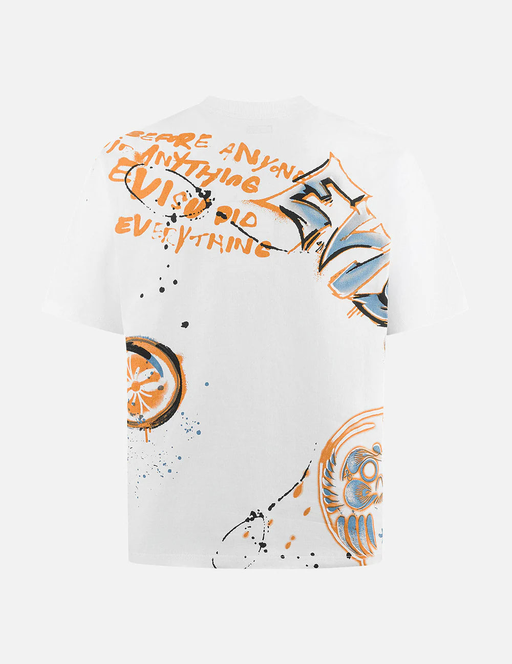 EVISU Graffiti Print Relax Fit T-Shirt Secondary image