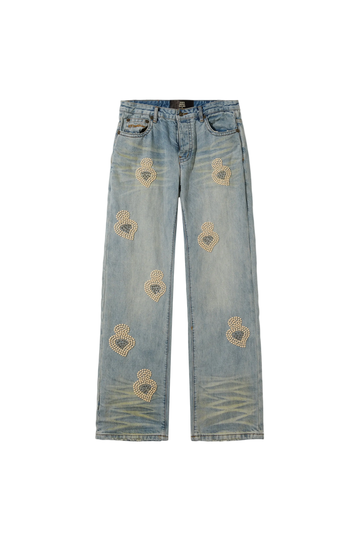 WHEN SMOKE CLEARS Men's Baggy Fit Jeans and Denim at Gravity NYC