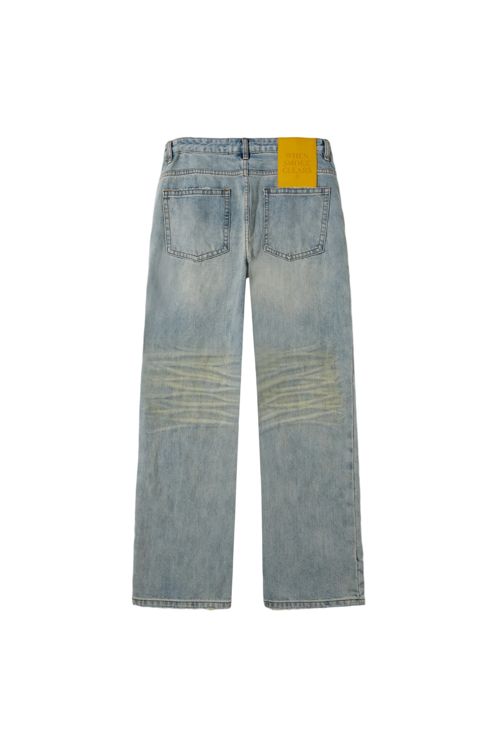 WHEN SMOKE CLEARS Men's Baggy Fit Jeans and Denim at Gravity NYC