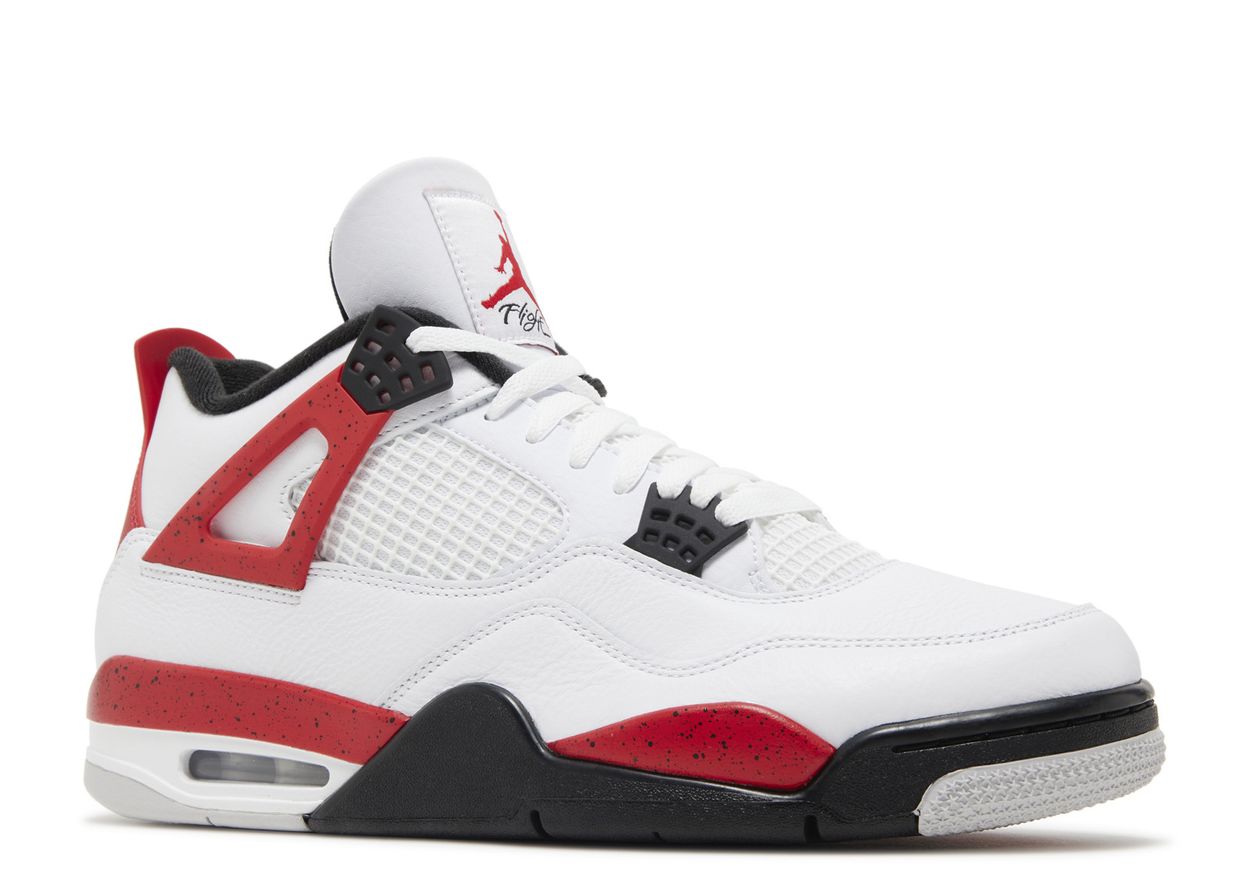 NIKE Air Jordan 4 Retro Red Cement Gravity NYC