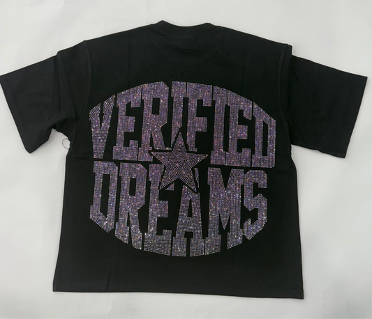 VERIFIED STAR Rhinestone T-Shirt