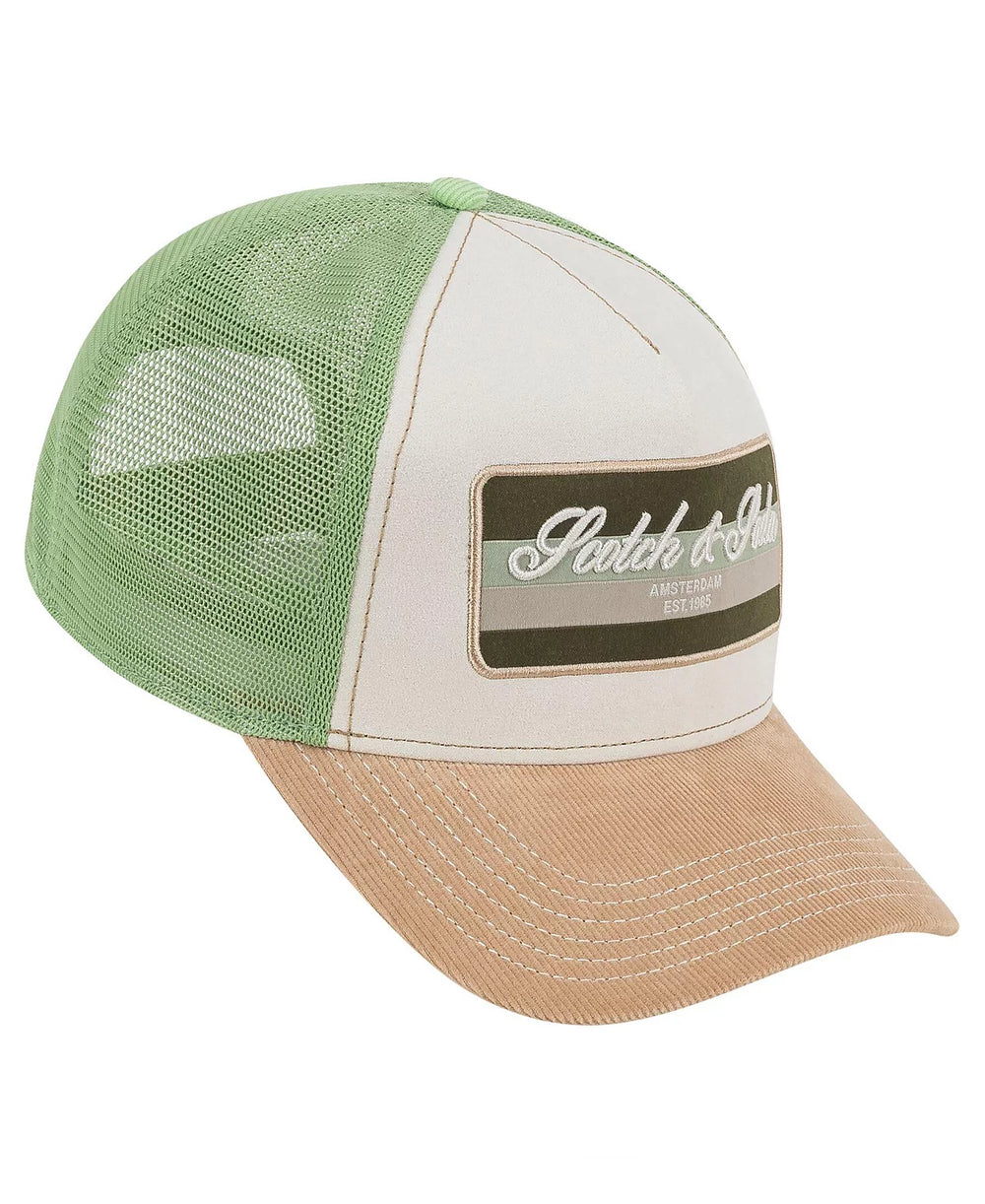SCOTCH AND SODA Canyon Adjustable Trucker Hat - Gravity NYC